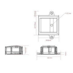 Alfa APOE03G Pasif Gigabit PoE Midspan/Enjektör