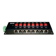 Alfa APoE08 8-Port Buton Anahtarlı Pasif PoE Enjektör