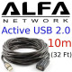 Alfa AUSBC-10M 10 Metre USB Kablo Alfa AUSBC-10M 10 Metre USB Kablo
