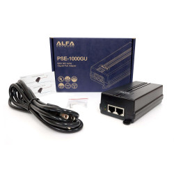 Alfa PSE-1000GU Gigabit Aktif PoE Adaptör (48 Volt)