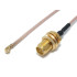 UFL-RP-SMA Dişi 25 Cm Rg178U Pigtail Kablo