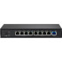 ZT-909HP 9-Port Aktif PoE Switch (48 Volt)