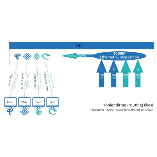 ZT-1800FAC 5-Port Gigabit Load Balans Cihazı
