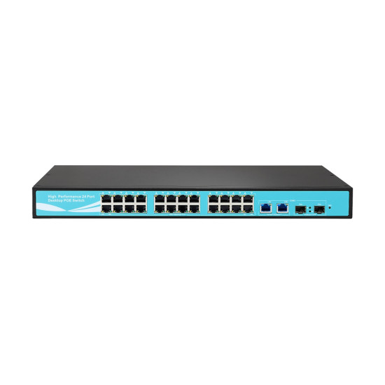 ZT-SP-8024-P24 24-Port Gigabit Pasif PoE Switch (24 Volt)