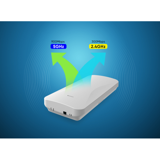 ZT-AP1200F 1200Mbps Dual Band Access Point