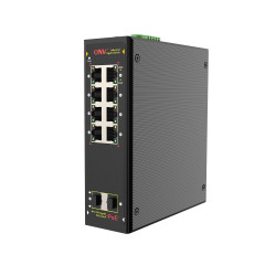 ONV IPS33108PF Gigabit 10-Port Endüstriyel PoE Switch