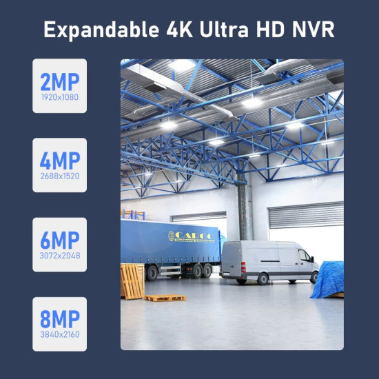 ZT-MN6108-P 8 Kanal PoE Smart NVR